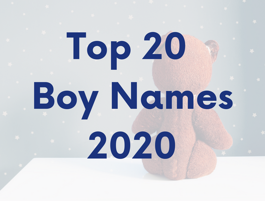 Top 20 Boys Name of 2020